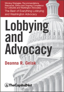 Lobbying and Advocacy, by Deanna Gelak