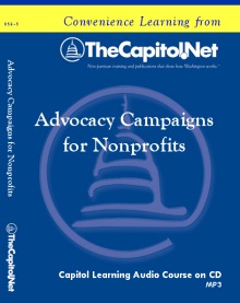 Advocacy Campaigns for Nonprofits, Capitol Learning Audio Course