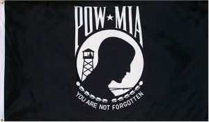 Military Memorial POW MIA You are not forgotten. Flag