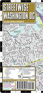 Streetwise Washington DC Map - Laminated City Center Street Map of Washington, DC