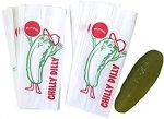 Outside the Box Papers Paper Pickle Sacks 100 Pack Red, Green White