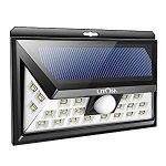 Litom SOLAR LIGHTS OUTDOOR 24 LEDs, Super Bright Motion Sensor Lights with Wide Angle Illumination, Wireless Waterproof Security Lights