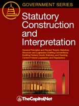Statutory Construction and Interpretation