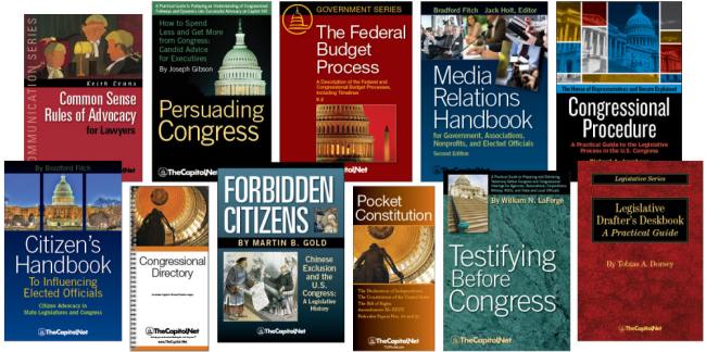 Sample of books published by TheCapitol.Net