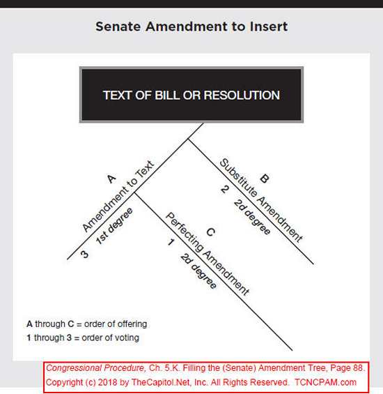 Congressional Procedure, Ch. 5.K. Senate Amendment To Insert, page 88