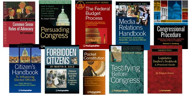 Sample of books published by TheCapitol.Net
